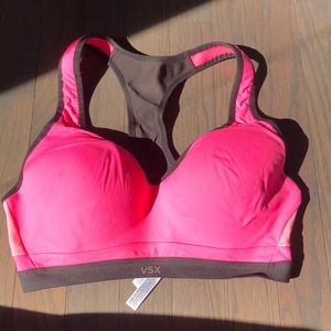 VSX Pink Sports Bra with Underwire